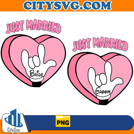 JustMariedHeartValentinePng