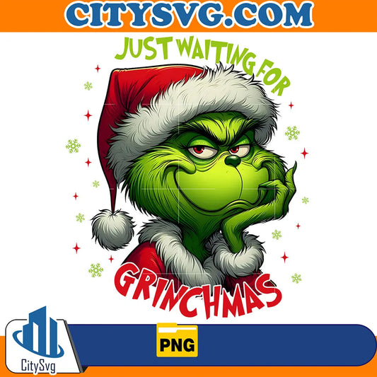 JustWaitingForGrinchmasChristmasPng_1