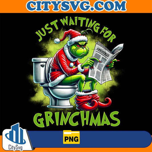 JustWaitingForGrinchmasChristmasPng_5