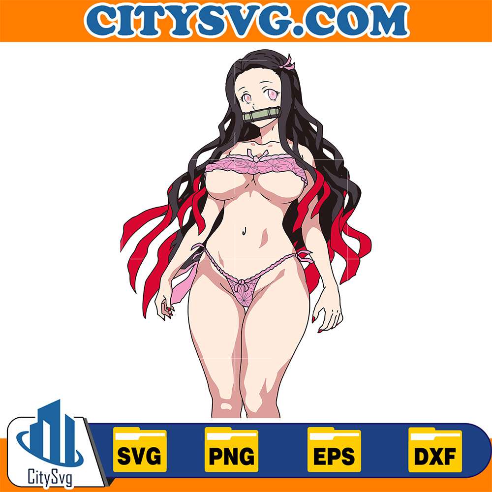 Kamado-Nezuko-Demon-Slayer-Svg-2