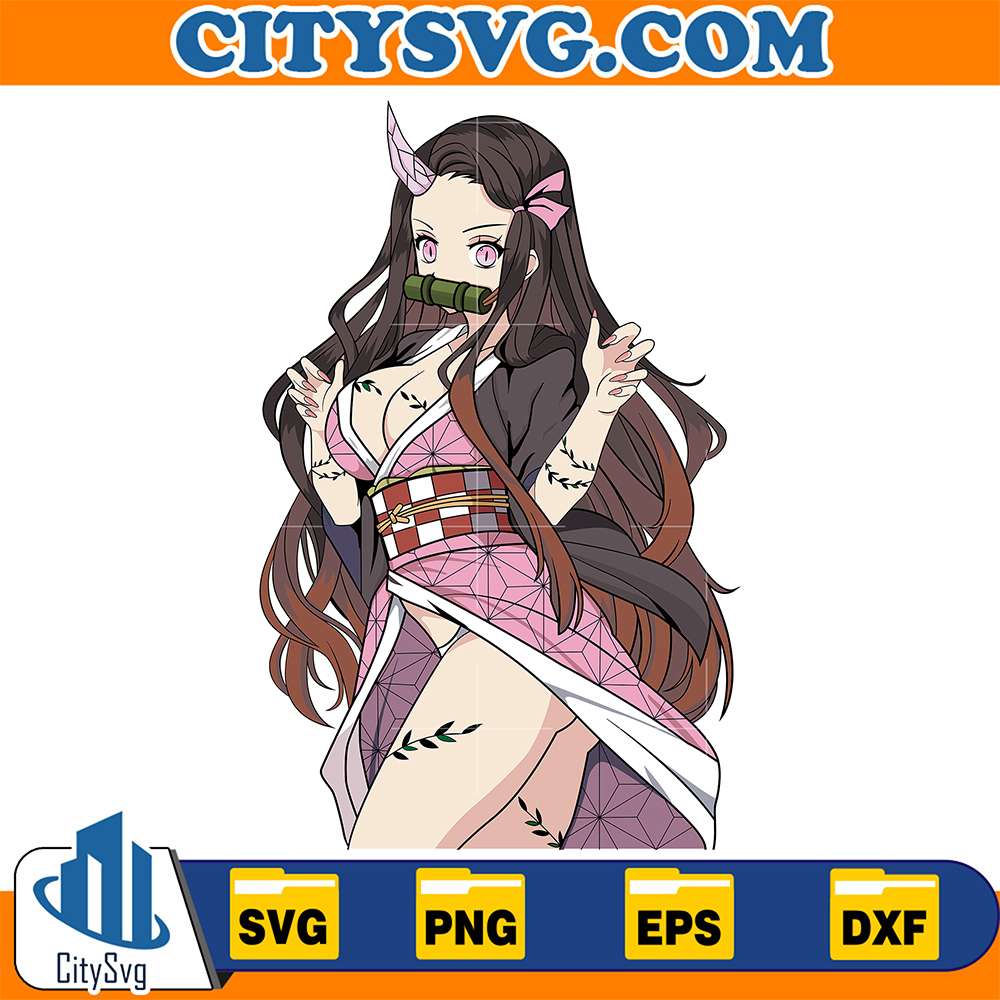 Kamado-Nezuko-Demon-Slayer-Svg-3