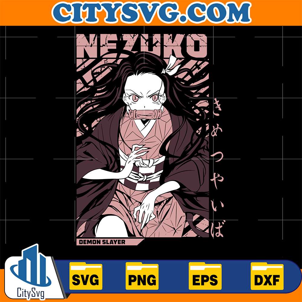 Kamado-Nezuko-Demon-Slayer-Svg-6