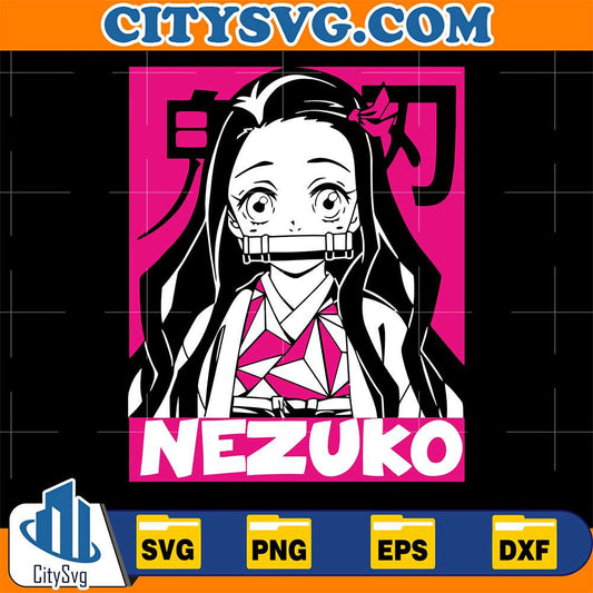Kamado-Nezuko-Demon-Slayer-Svg-9