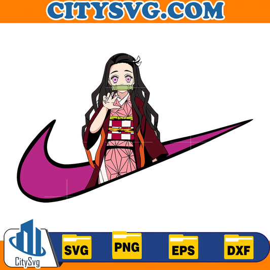 Kamado Nezuko Ni ke Svg, Digital Download