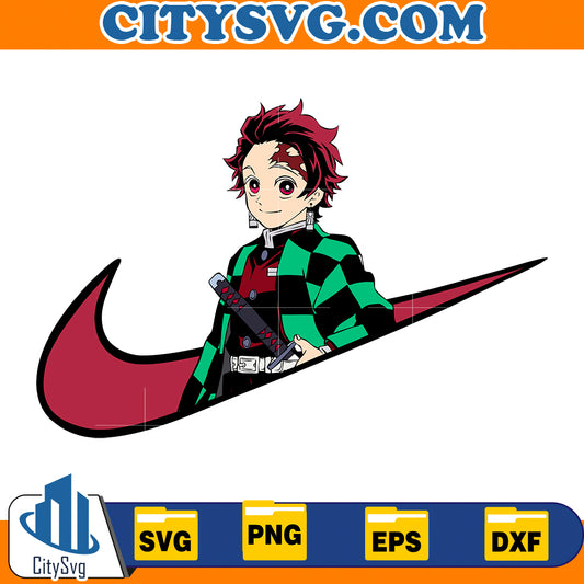 Kamado Tanjiro Ni ke Svg, Digital Download