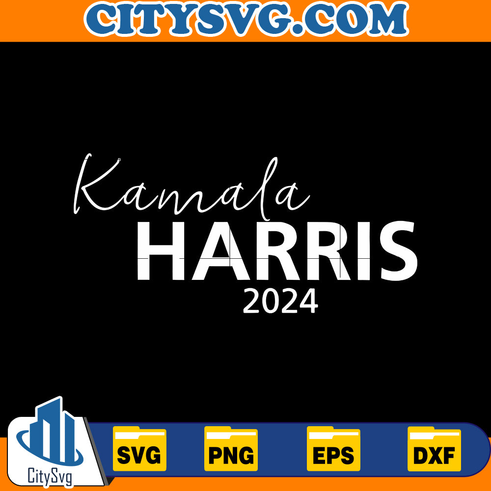 Kamala Harris 2024 Svg