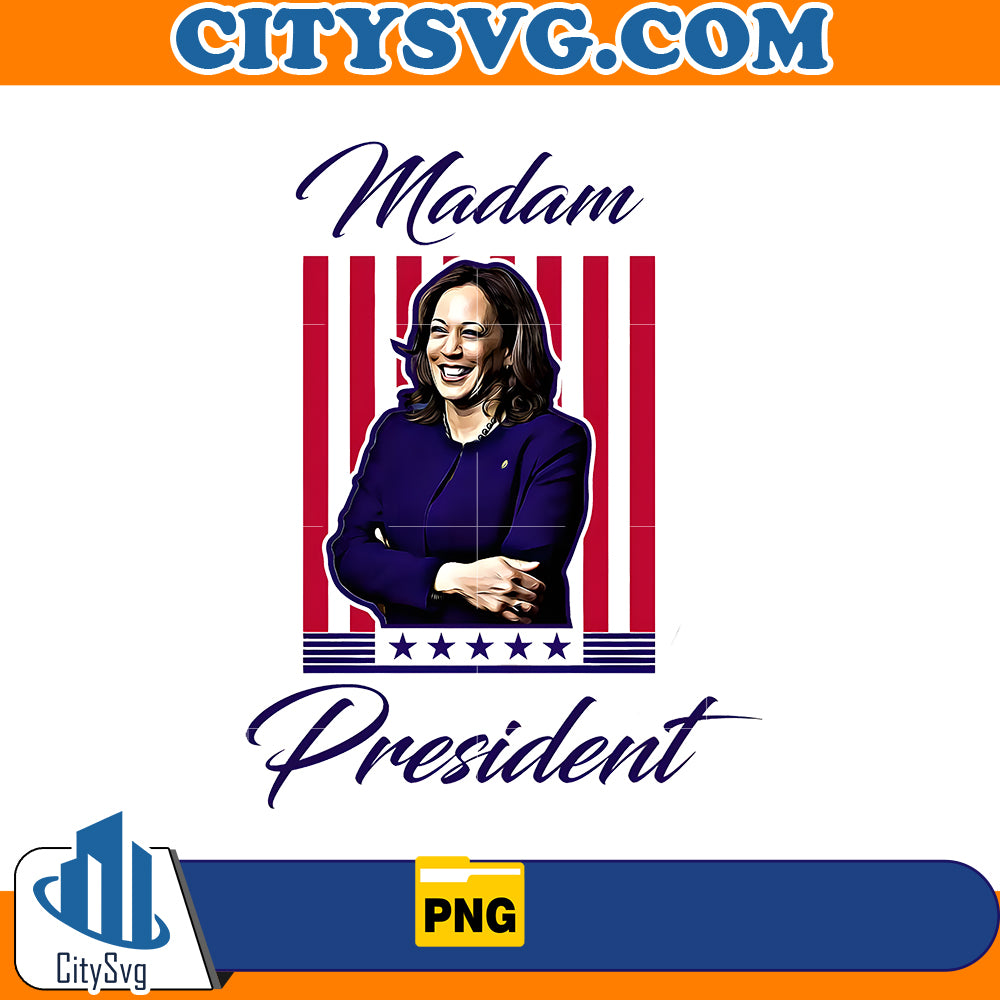 Kamala Harris Madam Presidential Png