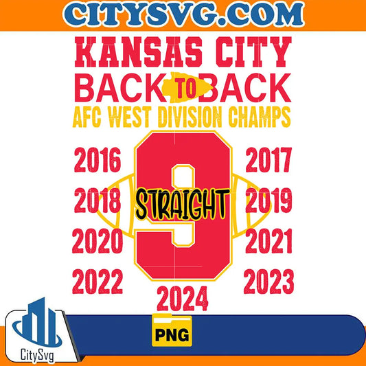 KansasCityBackToBackAfcWestDivisionChamps9StraightPng