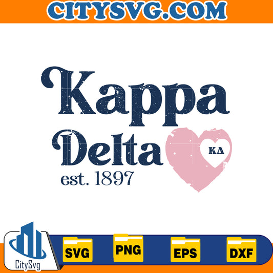 Kappa Delta Sorority Svg