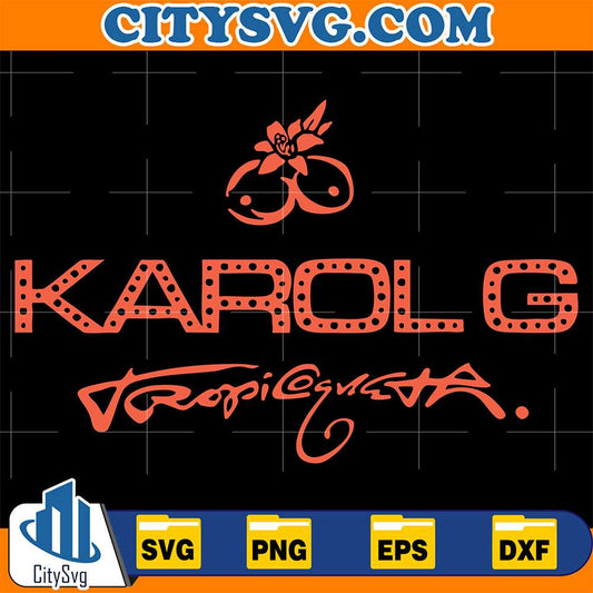 Karol-G-Hand-Drawn-Tropicoqueta-New-Album-Svg-1