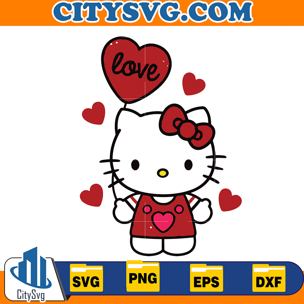 KawaiiKittyValentineSvg_2