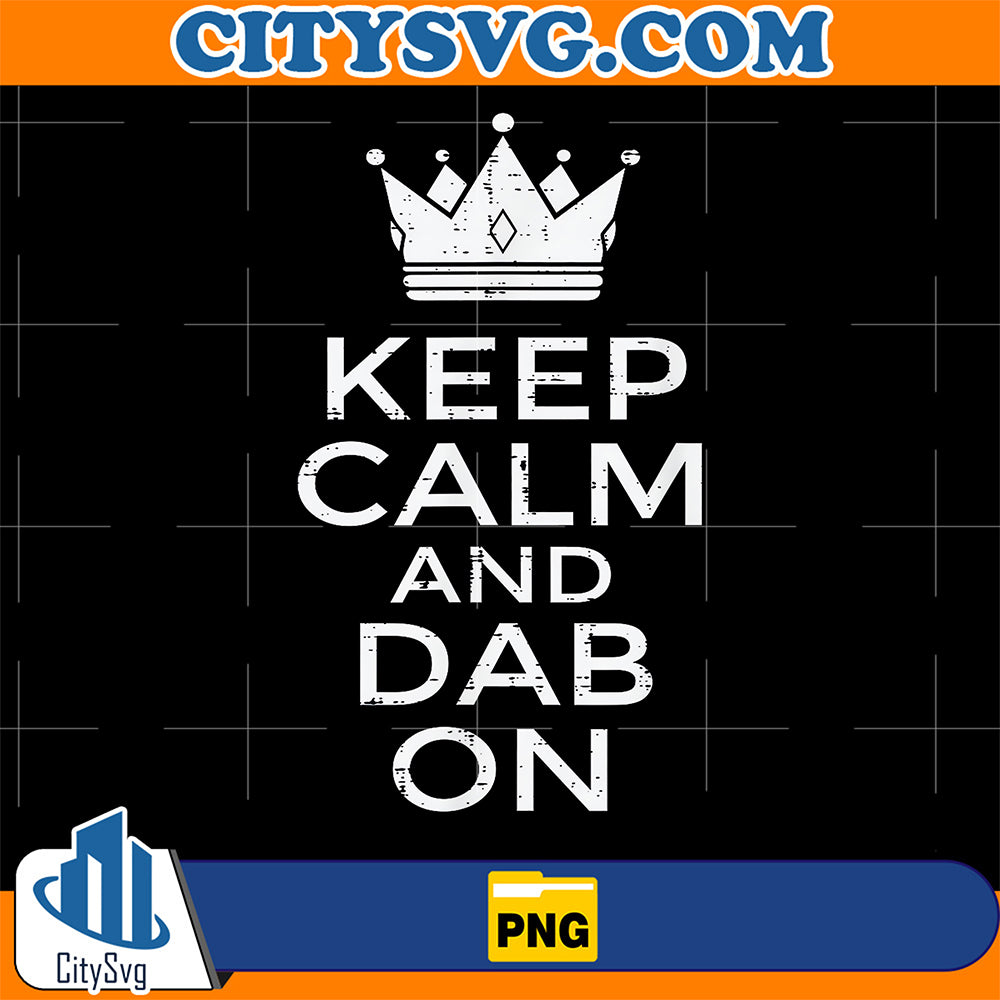 Keep-Calmand-Dab-On-Png