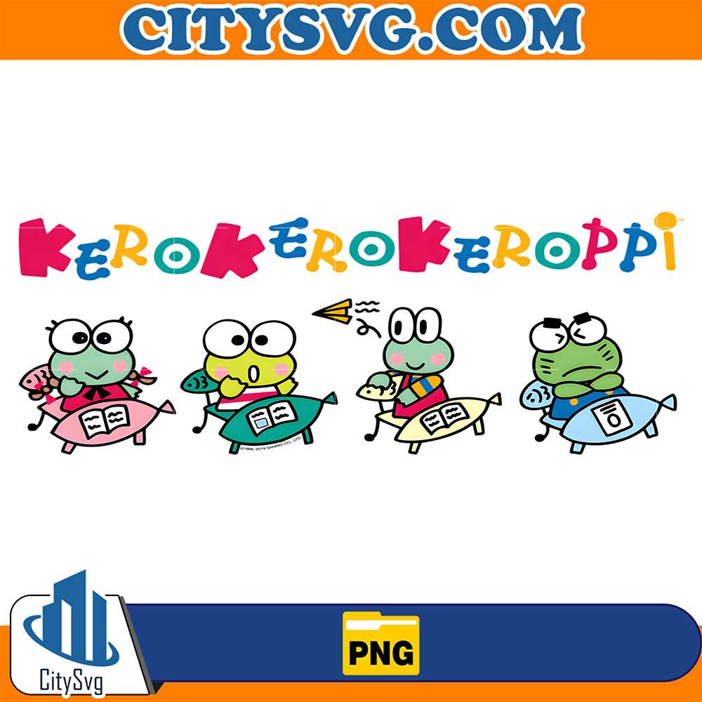 Keroppi-School-Png