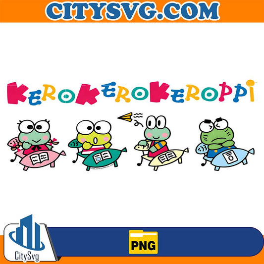 Keroppi-School-Png