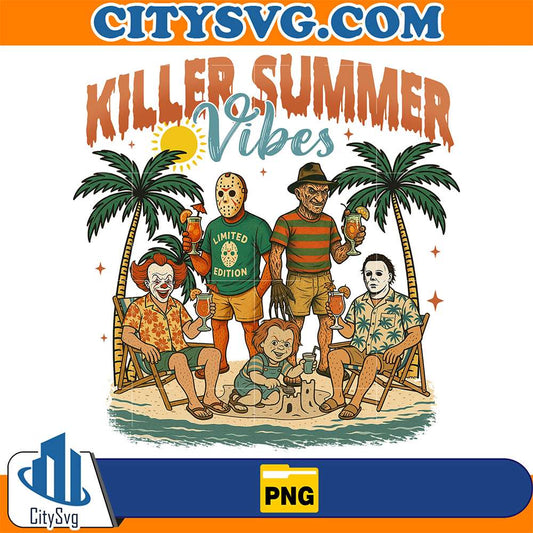 Killer-Summer-Vibes-Horror-Chracters-Halloween-Png
