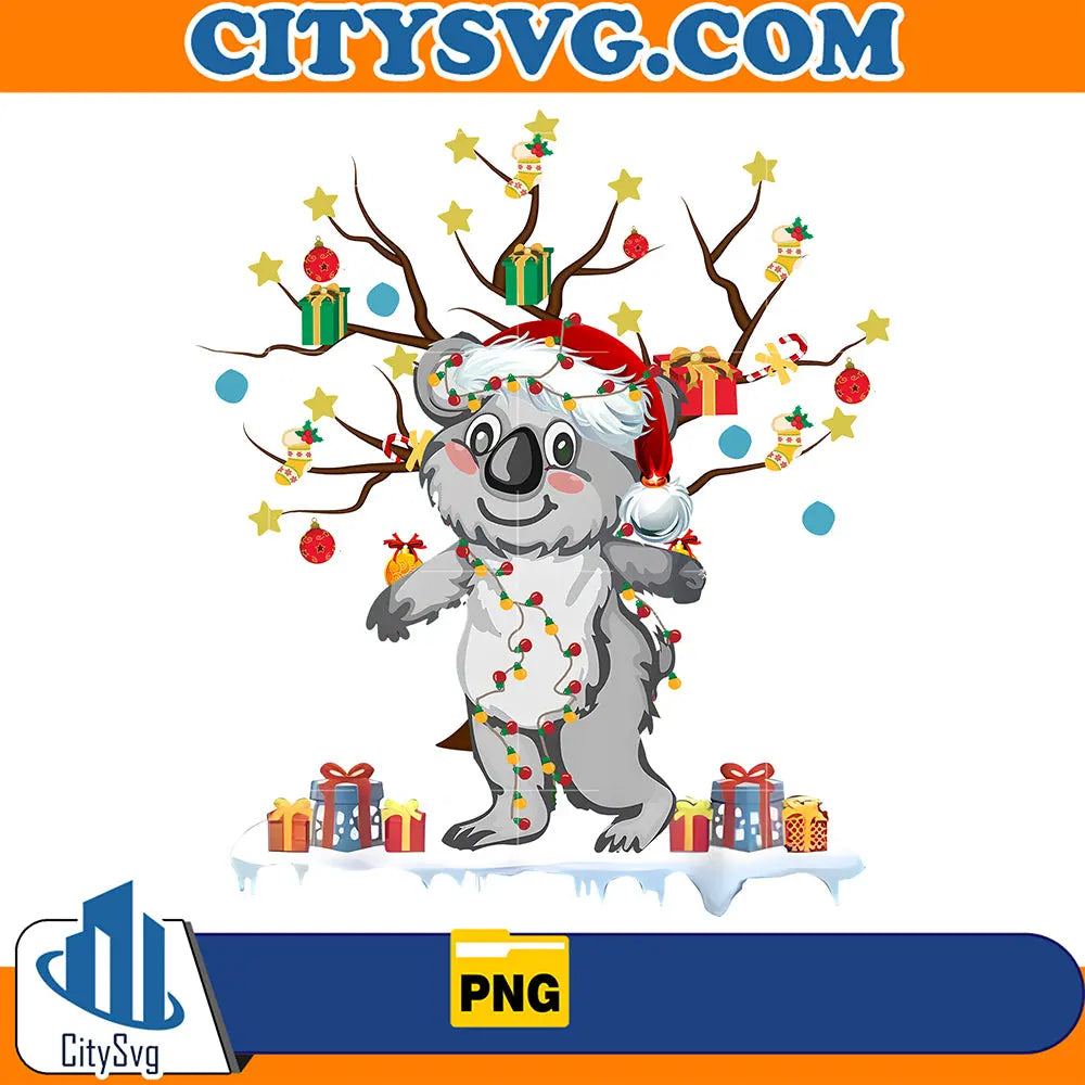 KoalaLightChristmasPng