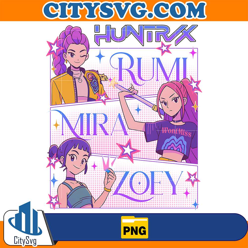 Kpop-Demon-Hunters-Huntrix-Png-4