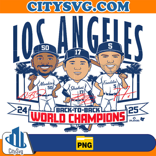LA-Baseball-Back-to-Back-World-Champs-Caricatures-Png