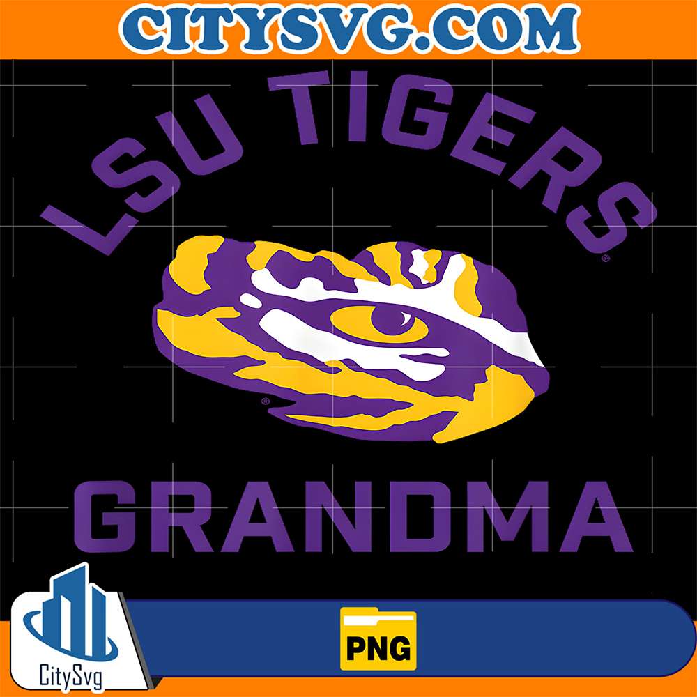 LSU-Tigers-Arched-Grandma-Png
