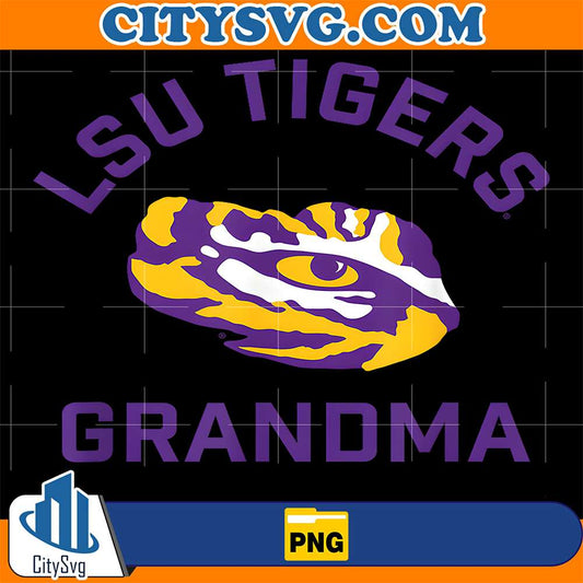 LSU-Tigers-Arched-Grandma-Png