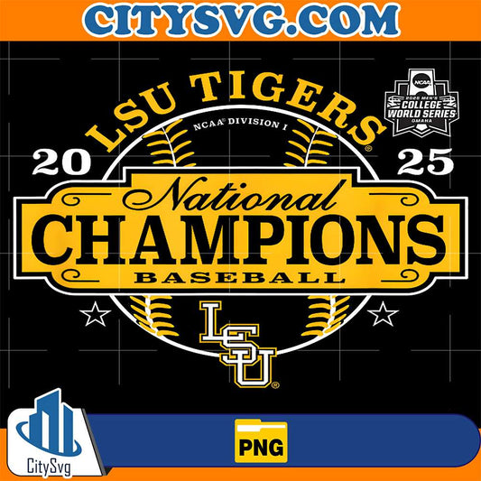 LSU-Tigers-Baseball-National-Champs-2025-MCWS-Winner-Png