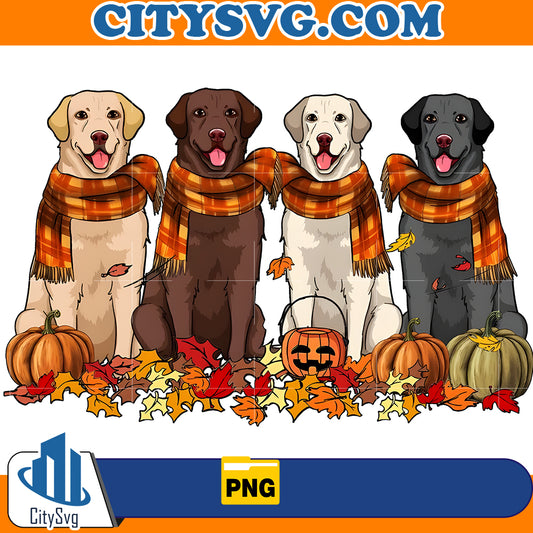 Labrador Retriever Thankgiving Dog Png