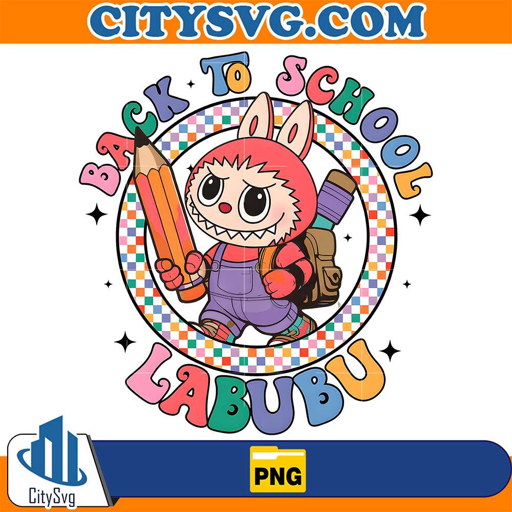 Labubu-Back-To-School-Png