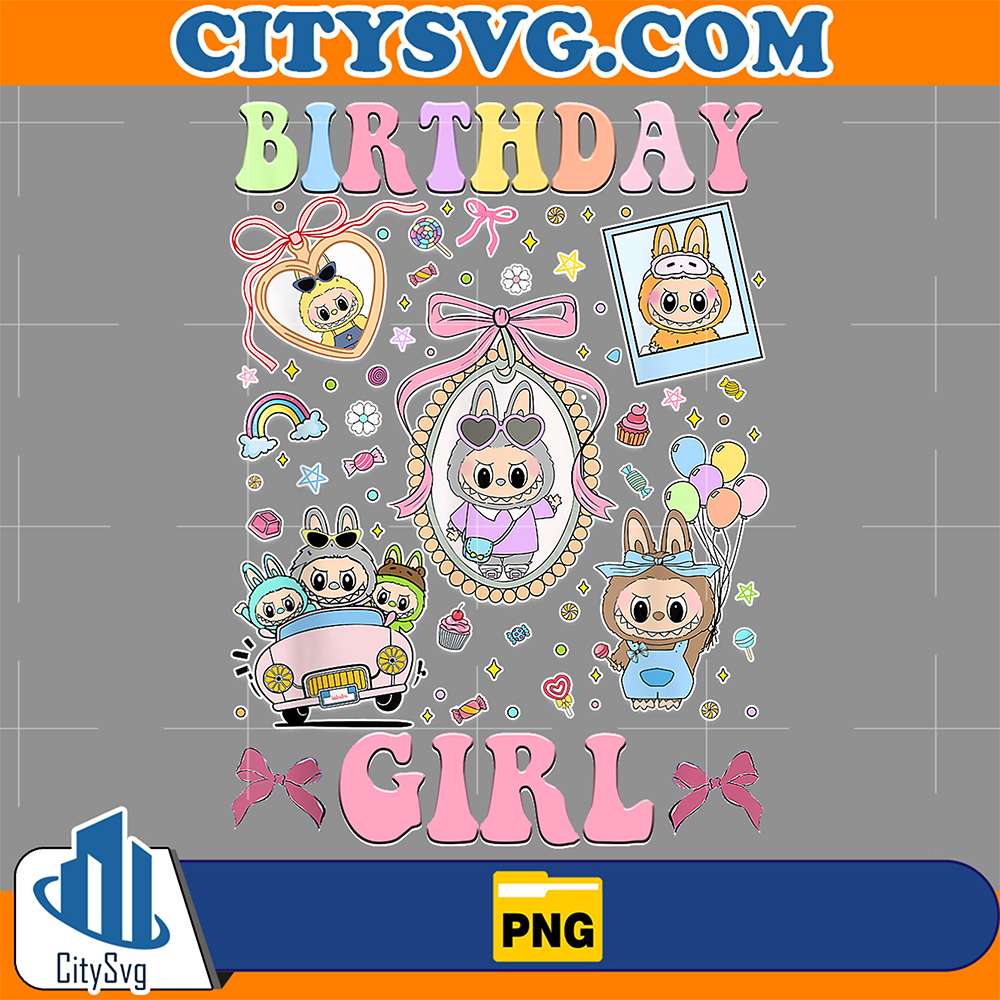 Labubu-Birthday-Girl-Png