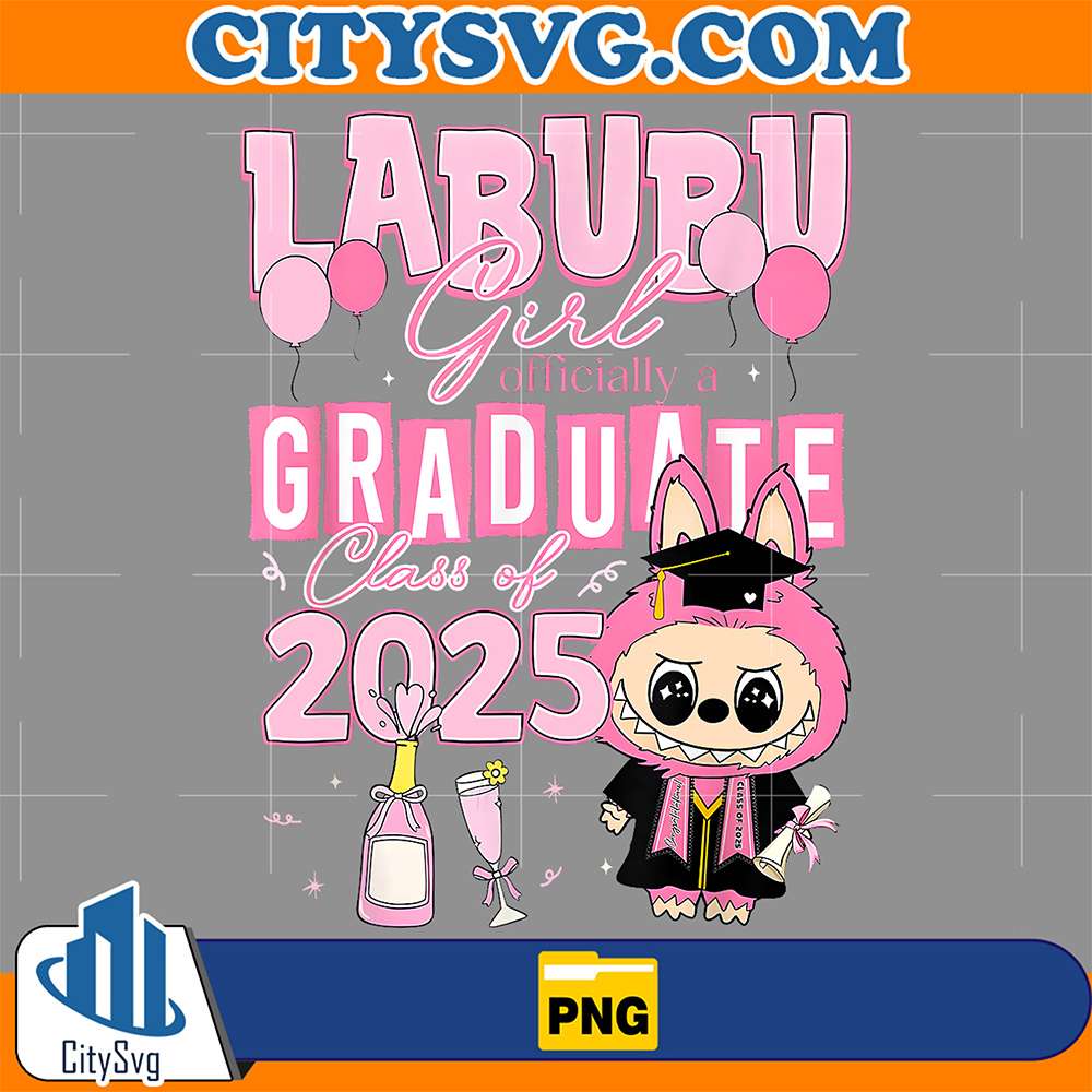 Labubu-Girl-Officially-A-Graduate-Class-Of-2025-Png