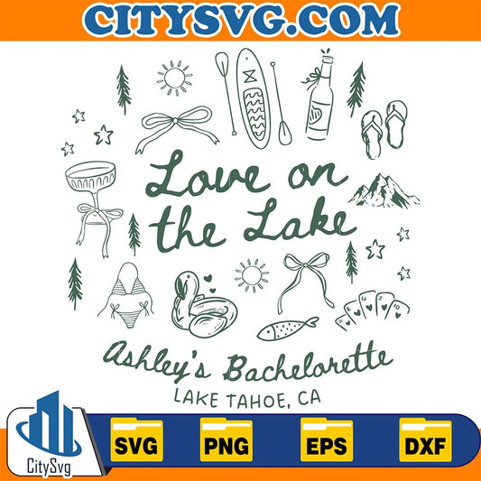 Lake Bachelorette Party Svg CitySvg