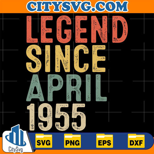 Legend-Since-April-1955-Svg