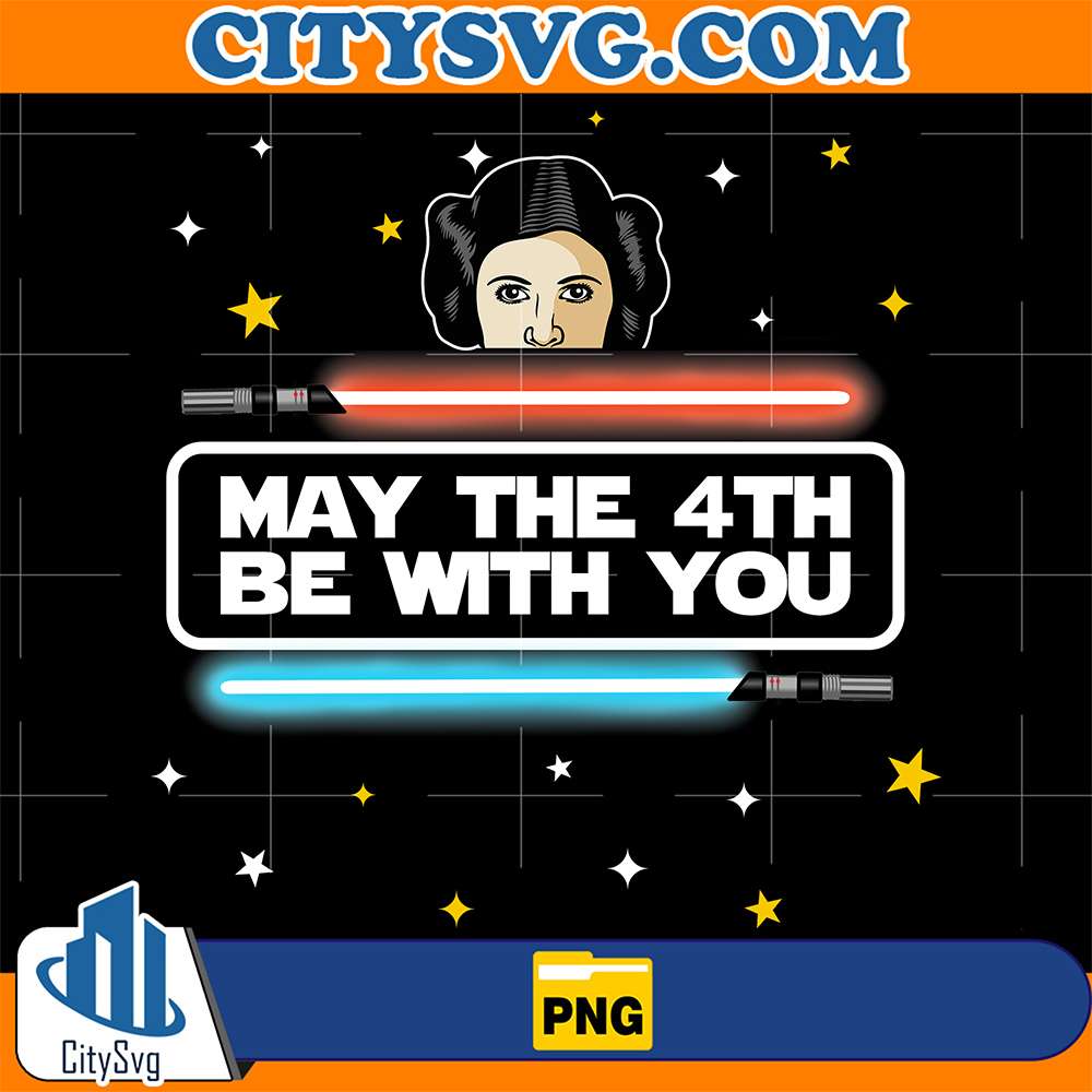 Lei-Organa-May-The-4th-Be-With-You-Png