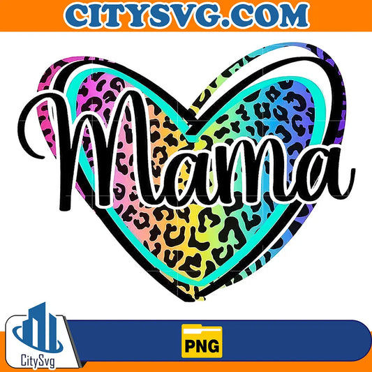 LeopardMamaHeartPng
