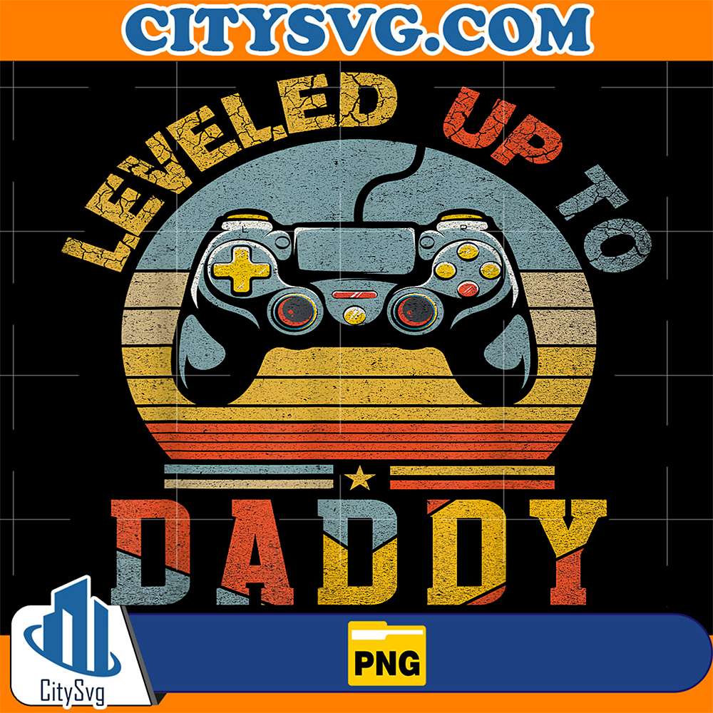 Leveled-Up-To-Dad-Game-Controller-Png