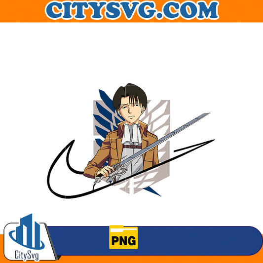 Levi Ackerman Ni ke Png, Digital Download