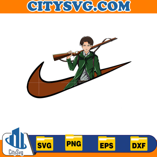 Levi Ackerman Ni ke svg 2, Digital Download