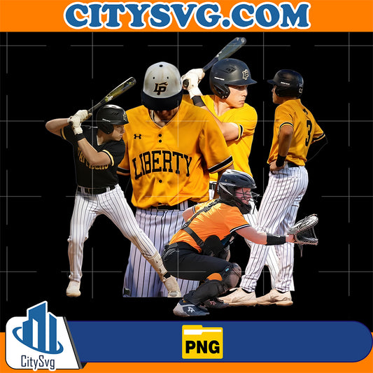 Liberty-Baseball-Players-Png-Baseball-Png-College-Baseball-Team-Png