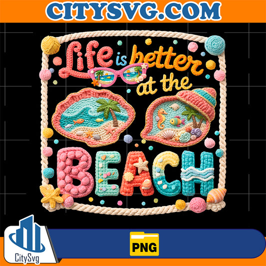 Life-Is-Better-At-The-Beach-Png