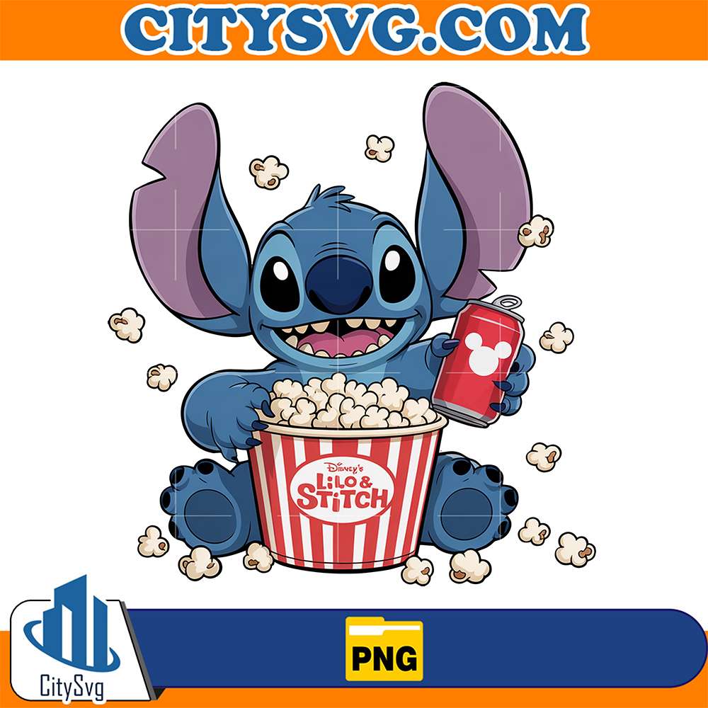 Lilo-And-Stitch-Popcorn-Cinema-Png