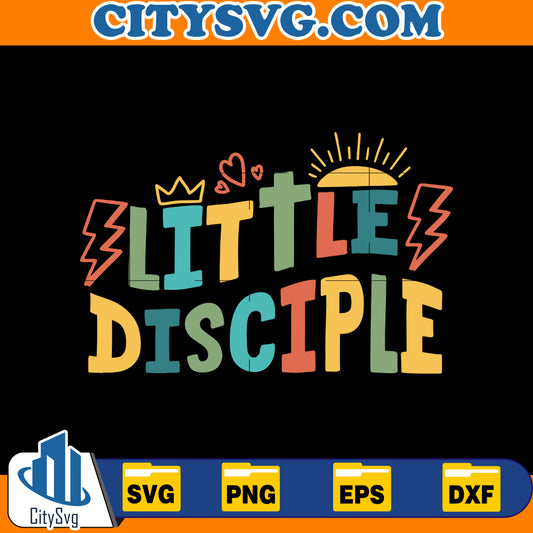 Little Disciple Svg