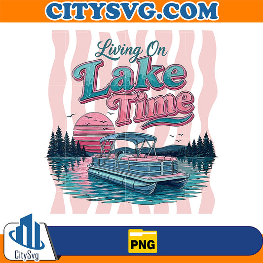 Living-On-Lake-Time-Png