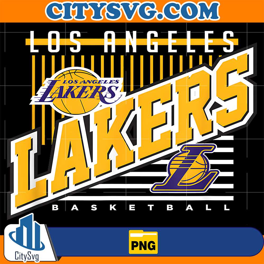 Los-Angeles-Lakers-Basketball-Png