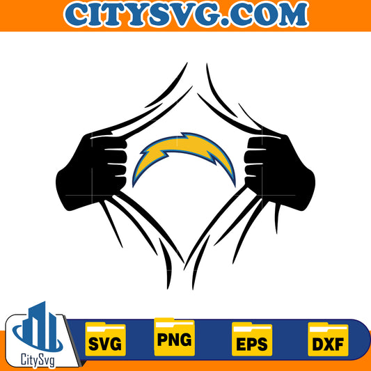 Los Angeles Chargers Svg