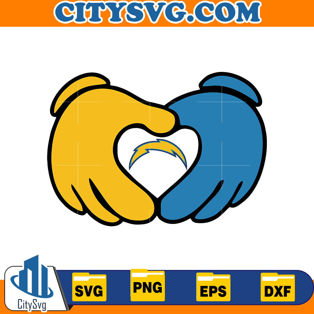 Los Angeles Chargers Svg