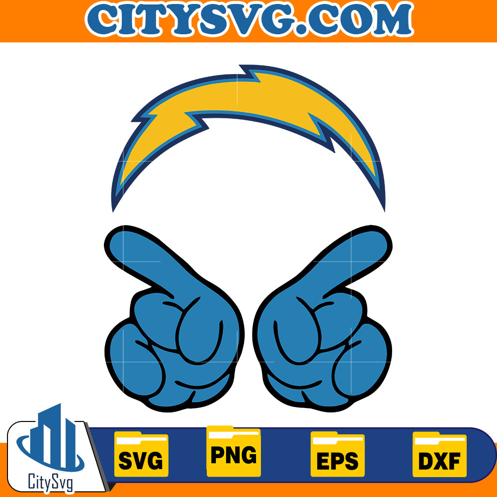 Los Angeles Chargers Svg