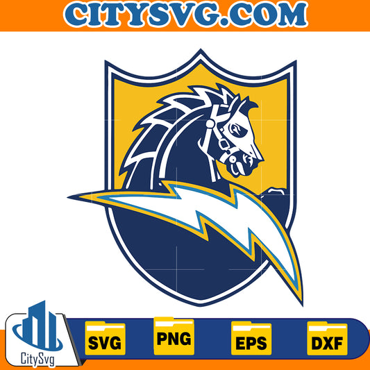 Los Angeles Chargers Svg