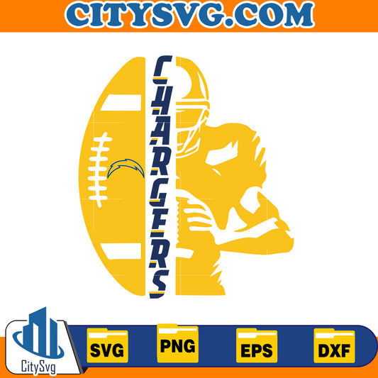 Los Angeles Chargers Svg