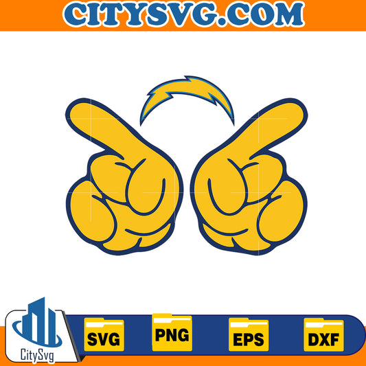 Los Angeles Chargers Svg