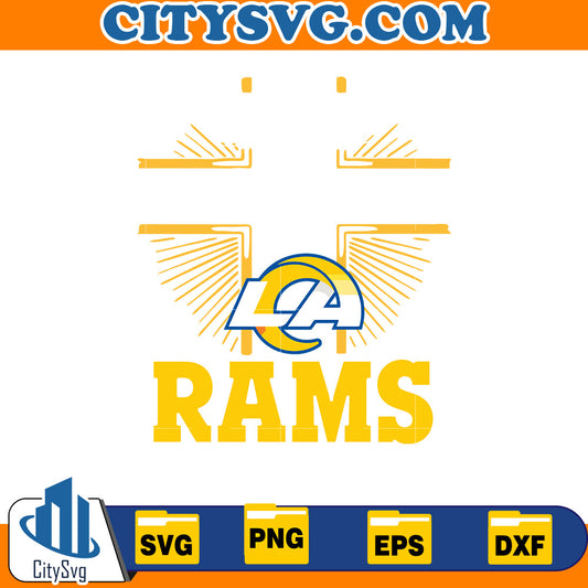 Los Angeles Rams Svg