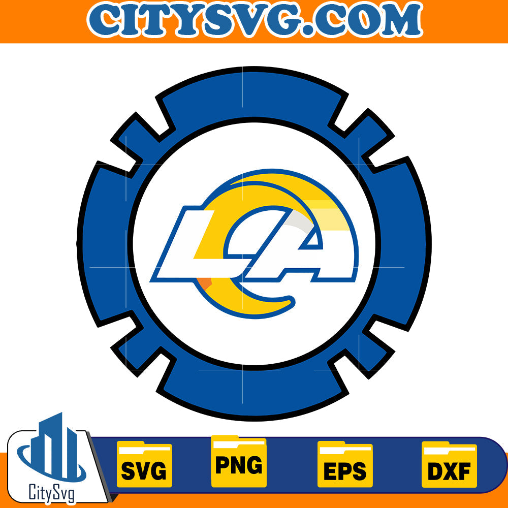 Los Angeles Rams Svg